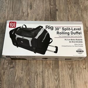 FUL Rig Rolling Duffel Bag (Brand New!!)